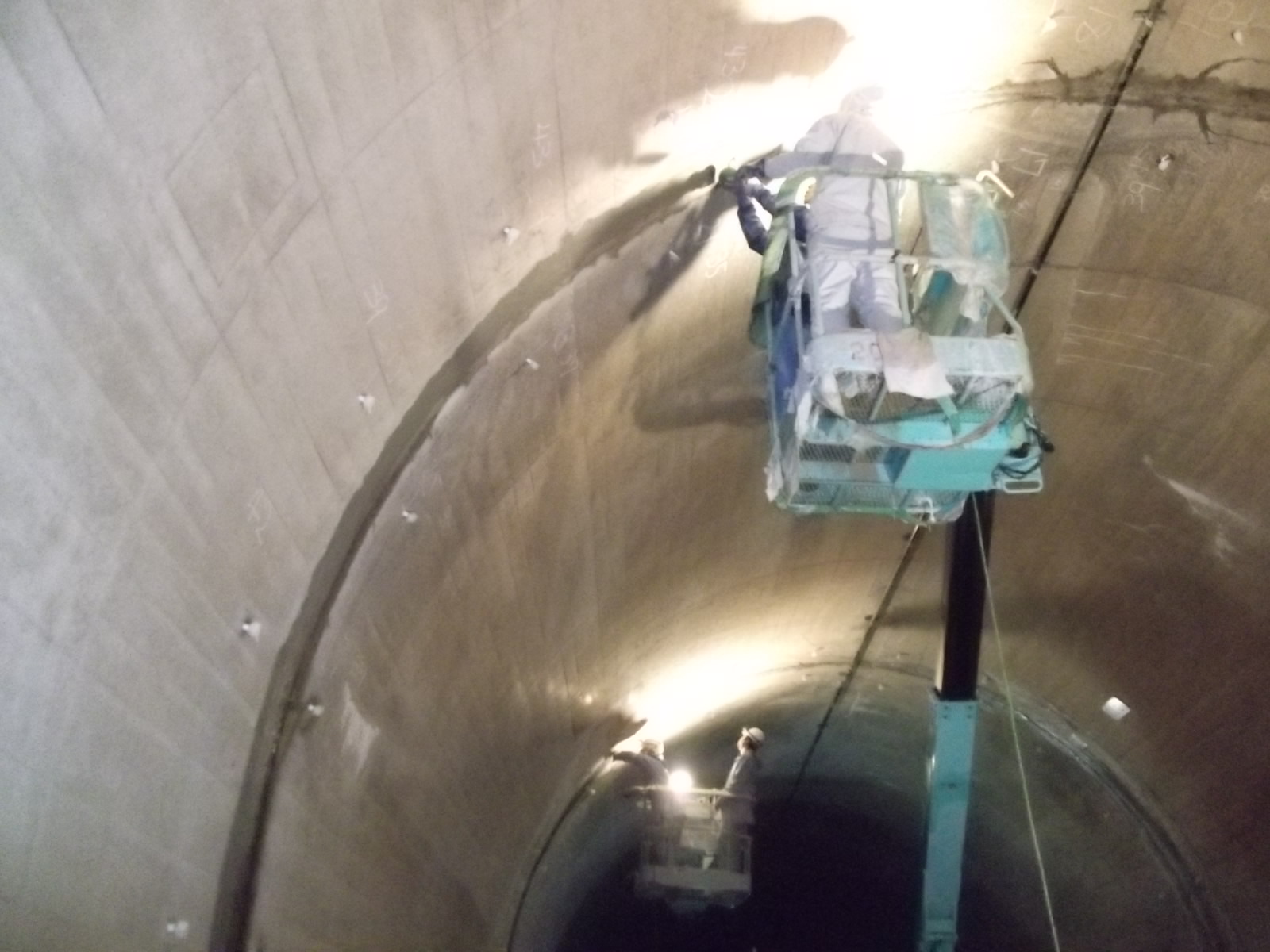 平成24年　国分川分水路トンネル補修工事