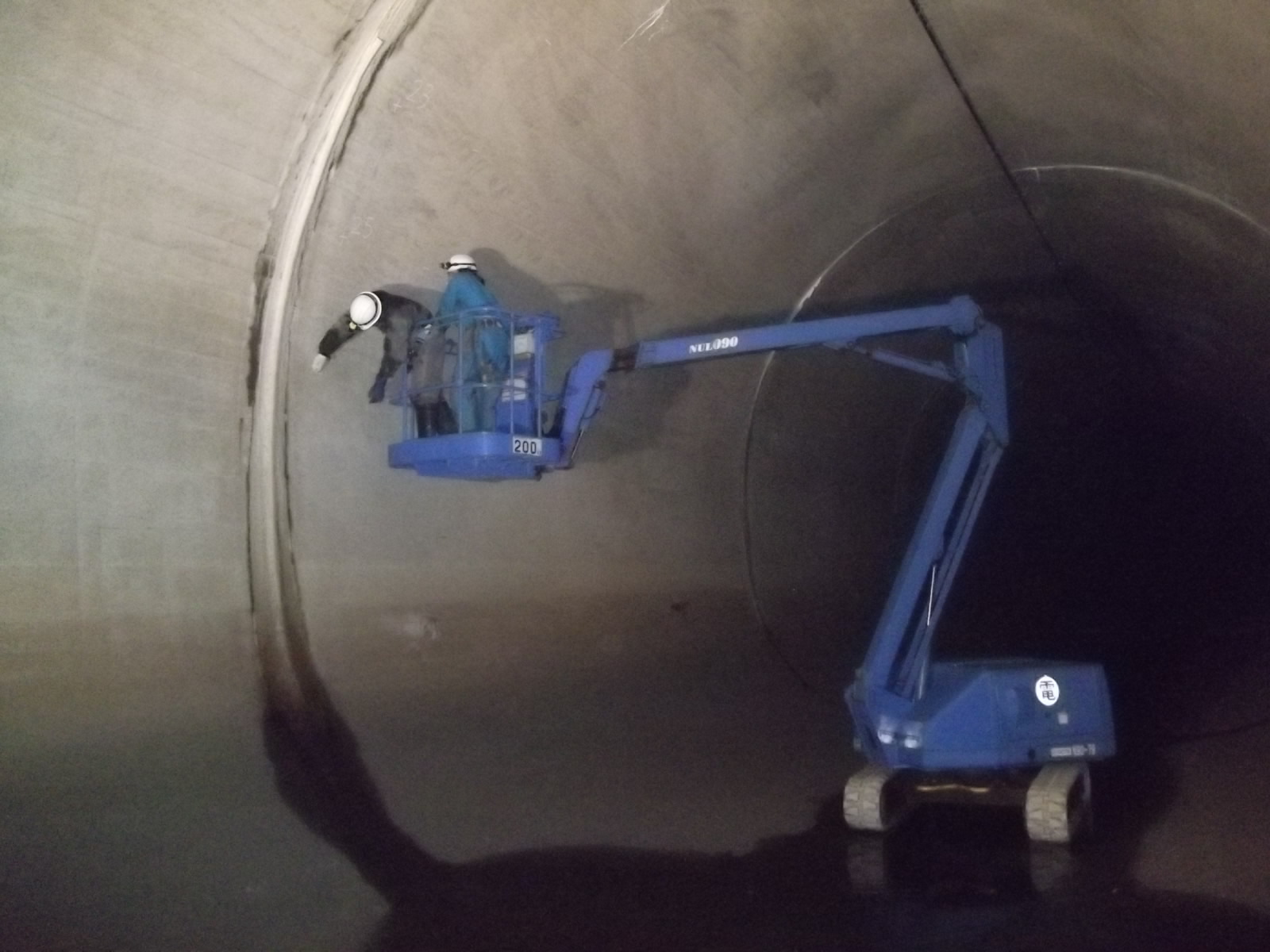 平成23年　国分川分水路トンネル補修工事