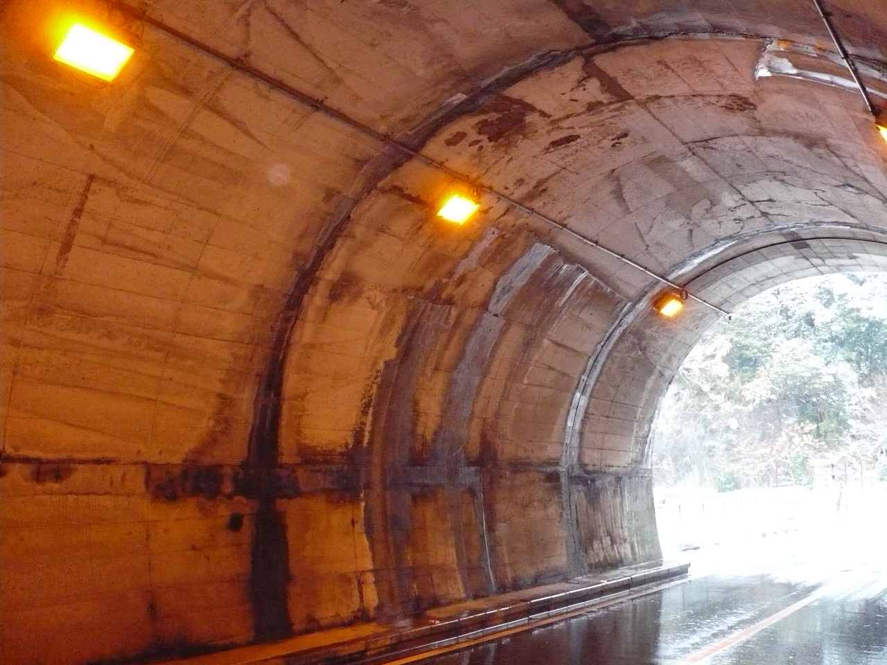 平成21年　森腰トンネル補修工事